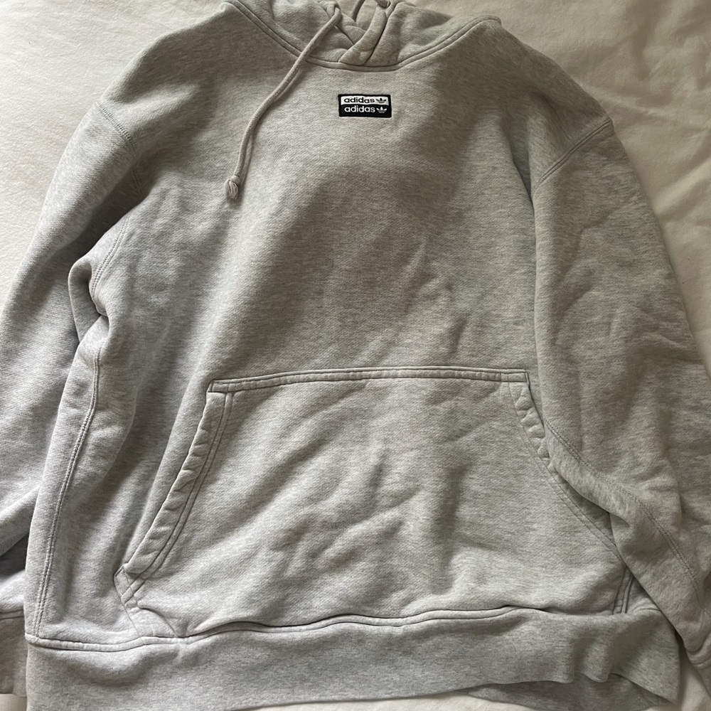 Adidas grey hoodie